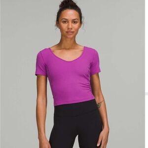 LULULEMON | Set of 2 Align short sleeve shirts. Both size 2